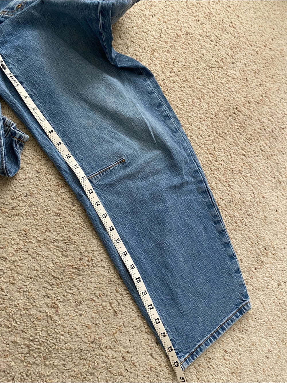 L.L. Bean Beanflex Barrel Jeans. Size 10. - Picture 9 of 11